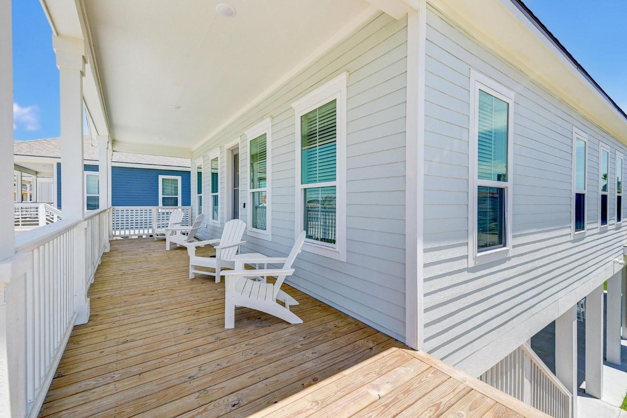Salt & Stone Villas Galveston Bagian luar foto